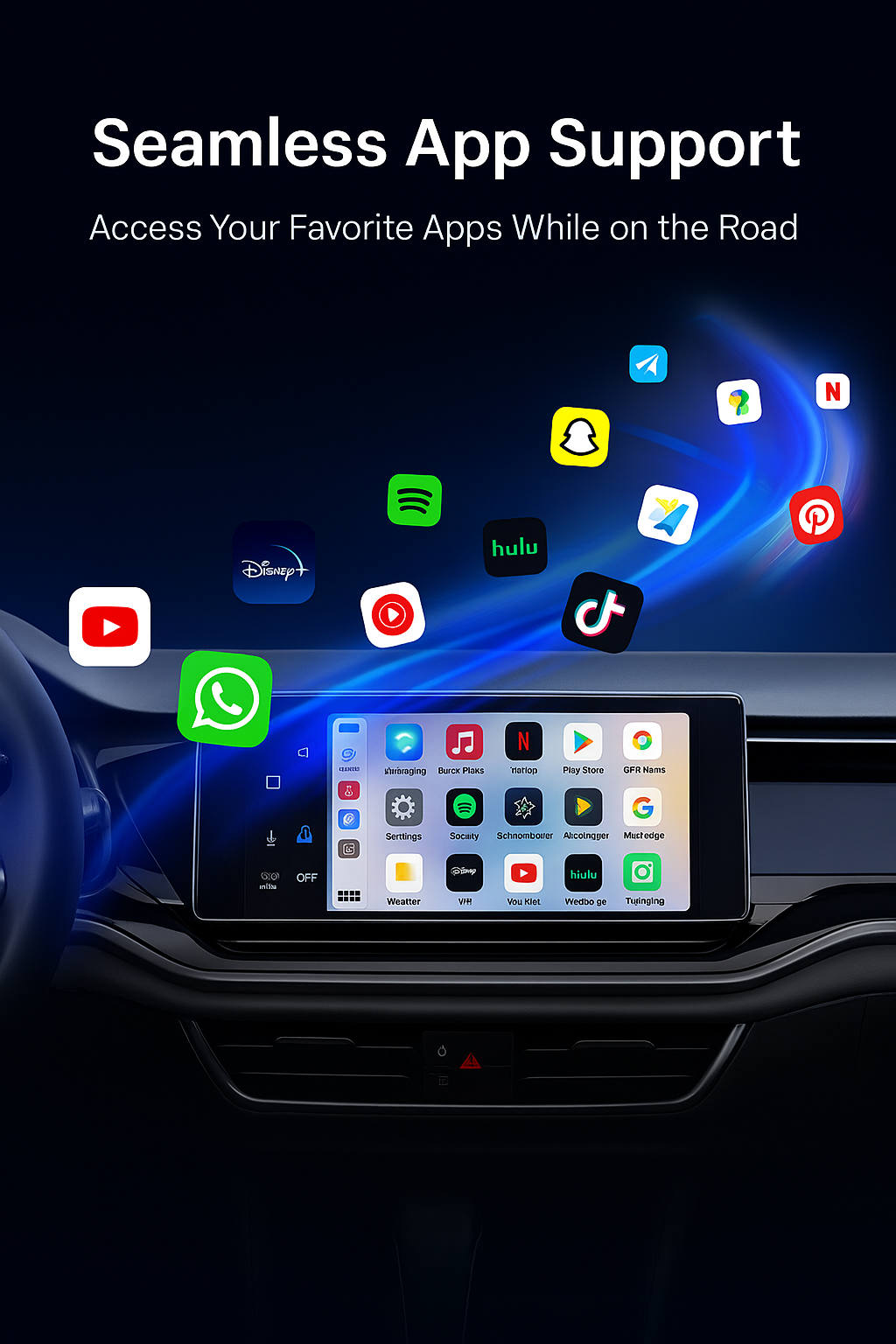 CarPlay Touchscreen Pro – Plug & Play Car Adapter